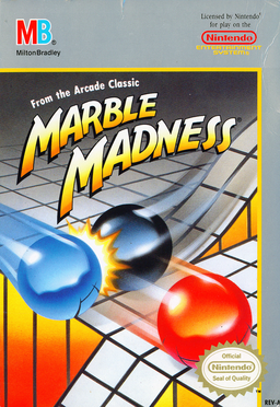 Marble Madness (Europe) box art